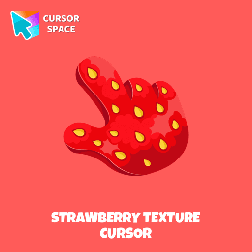 Strawberry Texture cursor pointer cursor